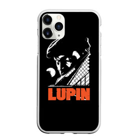 Чехол для iPhone 11 Pro Max матовый с принтом Lupin - Сериал Люпен в Новосибирске, Силикон |  | lupin | netflix | детектив | логотип | люпен | люпин | люпэн | мужской | нетфликс | омар си | подарок | портрет | сериал | черный