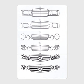 Магнитный плакат 2Х3 с принтом Mercedes E-klass History в Новосибирске, Полимерный материал с магнитным слоем | 6 деталей размером 9*9 см | car | cars | e | e320 | e350 | e500 | mercedes | mercedes benz | sedans | w123 | w124 | w210 | w211 | w212 | w213 | авто | бенц | ешка | мерин | мерс | мерседес