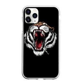 Чехол для iPhone 11 Pro Max матовый с принтом ТИГР в Новосибирске, Силикон |  | animal | beast | cat | cute | fluffy | hunter | lion | lion cub | lion king | mane | predator | red | tail | tiger | yellow | большая кошка | голова тигра | грива | животное | зверь | король лев | кот | милый | охотник | пушистый | тигр | тиг