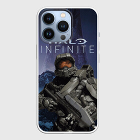 Чехол для iPhone 13 Pro с принтом Halo Infinite в Новосибирске,  |  | 343 industries | мастер чиф | мъёльнир | ореол | спартанец
