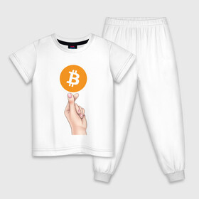 Детская пижама хлопок с принтом BITCOIN LOVE | БИТКОИН (Z) в Новосибирске, 100% хлопок |  брюки и футболка прямого кроя, без карманов, на брюках мягкая резинка на поясе и по низу штанин
 | binance coin | bitcoin | blockchain | btc | cardano | crypto | ethereum | litecoin | polkadot | tether | xrp | биткоин | блокчейн | валюта | деньги | криптовалюта | майнер | майнинг | цифровая валюта | цифровое золото | эфир