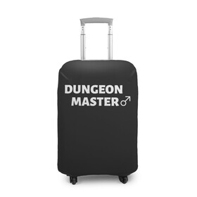 Чехол для чемодана 3D с принтом Dungeon Master в Новосибирске, 86% полиэфир, 14% спандекс | двустороннее нанесение принта, прорези для ручек и колес | aniki | billy | boss | boy | darkholm | door | dungeon | full | gachimuchi | gym | herrington | jabroni | master | next | of | this | van | what | аники | билли | бой | босс | ван | гачимучи | данжен | даркхолм | дор | жаброни | качалки | мастер | некст |