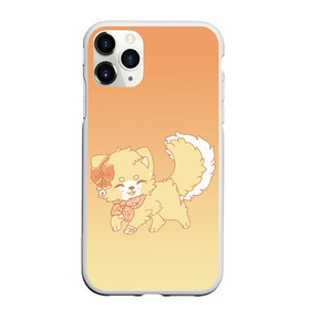 Чехол для iPhone 11 Pro матовый с принтом милашный зверек в Новосибирске, Силикон |  | Тематика изображения на принте: бантик | галстук | кавай | колокольчик | кот | котик | кошка | мех | модный | мягкий | мяконький | пес | песик | собака | улыбка | уши | хвост | щенок