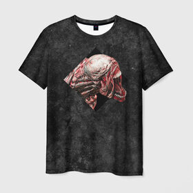 Мужская футболка 3D с принтом RE3 | Nemesis в Новосибирске, 100% полиэфир | прямой крой, круглый вырез горловины, длина до линии бедер | nemesis | re | re3 | resident evil | resident evil 3 | немезида | немезис | обитель зла