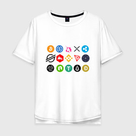Мужская футболка хлопок Oversize с принтом Gotta HODL em all | БИТКОИН в Новосибирске, 100% хлопок | свободный крой, круглый ворот, “спинка” длиннее передней части | Тематика изображения на принте: binance coin | bitcoin | blockchain | btc | cardano | crypto | ethereum | litecoin | polkadot | tether | xrp | биткоин | блокчейн | валюта | деньги | криптовалюта | майнер | майнинг | цифровая валюта | цифровое золото | эфир