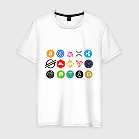 Мужская футболка хлопок с принтом Gotta HODL em all | БИТКОИН в Новосибирске, 100% хлопок | прямой крой, круглый вырез горловины, длина до линии бедер, слегка спущенное плечо. | binance coin | bitcoin | blockchain | btc | cardano | crypto | ethereum | litecoin | polkadot | tether | xrp | биткоин | блокчейн | валюта | деньги | криптовалюта | майнер | майнинг | цифровая валюта | цифровое золото | эфир