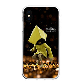 Чехол для iPhone XS Max матовый с принтом Little Nightmares 2 в Новосибирске, Силикон | Область печати: задняя сторона чехла, без боковых панелей | little nightmares | игра | страшилка | страшная игра | ужас | хоррор