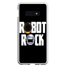 Чехол для Samsung S10E с принтом Robot Rock в Новосибирске, Силикон | Область печати: задняя сторона чехла, без боковых панелей | cyberpunk | daft | daftpunk | electronic | get | guy | guy manuel | human | lucky | music | punk | robot | rock | thomas | дафт | дафтпанк | киберпанк | музыка | ню диско | панк | робот | рок | техно | томас | электро | электроник рок