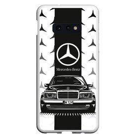 Чехол для Samsung S10E с принтом MERCEDES BENZ в Новосибирске, Силикон | Область печати: задняя сторона чехла, без боковых панелей | amg | auto | car | mercedes | mercedes benz | mercedes c | mercedes e | mercedes s | sport car. | авто | автомобиль | амг | гелендваген | мерс | мерседес | спорт