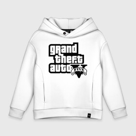 Детское худи Oversize хлопок с принтом Grand Theft Auto V в Новосибирске, френч-терри — 70% хлопок, 30% полиэстер. Мягкий теплый начес внутри —100% хлопок | боковые карманы, эластичные манжеты и нижняя кромка, капюшон на магнитной кнопке | 4 | 5 | five | games | grand theft auto | gta | gta v | los santos | online | rockstar | san andreas | великое авто воровство | гта | гташка | игры | логотип | лос сантос | майкл | мафия | ограбление | онлайн | пеф | рокстар | самп | сан андреас 