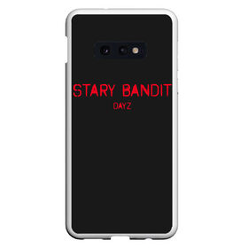 Чехол для Samsung S10E с принтом Stary Bandit в Новосибирске, Силикон | Область печати: задняя сторона чехла, без боковых панелей | Тематика изображения на принте: balota | bambi | bandit | berezino | cherno | dance | day | electro | friendly | kalinka | killer | pavlovo | skalisty | stary | tisy | z | zeleno | zombie | день | з | зет | зомби | зэт