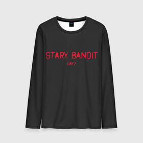 Мужской лонгслив 3D с принтом Stary Bandit в Новосибирске, 100% полиэстер | длинные рукава, круглый вырез горловины, полуприлегающий силуэт | balota | bambi | bandit | berezino | cherno | dance | day | electro | friendly | kalinka | killer | pavlovo | skalisty | stary | tisy | z | zeleno | zombie | день | з | зет | зомби | зэт