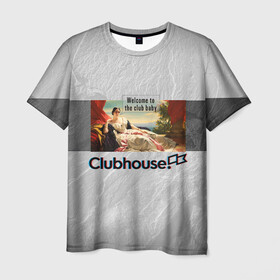 Мужская футболка 3D с принтом Clubhouse Welcome | Клабхаус в Новосибирске, 100% полиэфир | прямой крой, круглый вырез горловины, длина до линии бедер | baby | club | clubhouse | house | invite | the | to | welcome | в | детка | добро | живопись | инвайт | искусство | картина | клабхаус | клуб | пожаловать | сеть | социальная