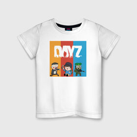 Детская футболка хлопок с принтом DayZ | ДэйЗи в Новосибирске, 100% хлопок | круглый вырез горловины, полуприлегающий силуэт, длина до линии бедер | day z | dayz | zombie | дэй зи | дэй зэд | дэйзи | зомби