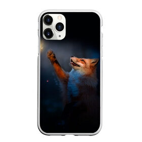 Чехол для iPhone 11 Pro матовый с принтом Лиса и огонек в Новосибирске, Силикон |  | Тематика изображения на принте: fox | foxy | животное | звери | лиса | лисенок | лисичка | милая | рыжая | фокс
