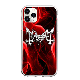 Чехол для iPhone 11 Pro Max матовый с принтом MAYHEM в Новосибирске, Силикон |  | mayhem | metal | rock | the true mayhem. | блэк метал | дэд | мертвый | метал | музыка | мэйхем | рок