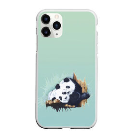 Чехол для iPhone 11 Pro матовый с принтом акварельные панды в Новосибирске, Силикон |  | акварель | двое | животные | звери | мило | мишки | обнимашки | панды | пара | природа | рисунок