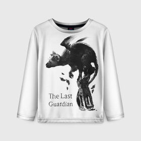 Детский лонгслив 3D с принтом the last guardian в Новосибирске, 100% полиэстер | длинные рукава, круглый вырез горловины, полуприлегающий силуэт
 | game | the last guardian | игра | компьютерная игра | последний хранитель