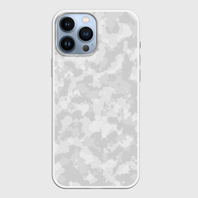 Чехол для iPhone 13 Pro Max с принтом СНЕЖНЫЙ КАМУФЛЯЖ в Новосибирске,  |  | 23 февраля | camo | camouflage | fck | military | армейские | армия | военные | городской | зима | камуфляж | камуфляжный | лес | милитари | море | морской | мужчинам | патриот | пиксельный | подарок | праздник