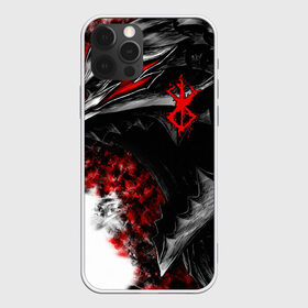 Чехол для iPhone 12 Pro Max с принтом BERSERK | БЕРСЕРК в Новосибирске, Силикон |  | anime | anime berserk | berserk | knight | manga | аниме | аниме берсерк | берсерк | клеймо | манга | рыцарь