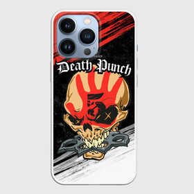 Чехол для iPhone 13 Pro с принтом Five Finger Death Punch [7] в Новосибирске,  |  | 5fdp | 5фдп | ffdp | five finger death punch | metal | music | skeleton | sounds | метал | музыка | рок | череп