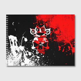 Альбом для рисования с принтом Five Finger Death Punch [8] в Новосибирске, 100% бумага
 | матовая бумага, плотность 200 мг. | Тематика изображения на принте: 5fdp | 5фдп | ffdp | five finger death punch | metal | music | skeleton | sounds | метал | музыка | рок | череп