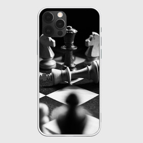 Чехол для iPhone 12 Pro Max с принтом Шахматы в Новосибирске, Силикон |  | доска | игра | игровая | игры | конь | короли | король | ладья | логика | настольная | настольные | пешка | пешки | спорт | туча | ферзь | шахматный | шахматы