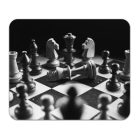 Коврик для мышки прямоугольный с принтом Шахматы в Новосибирске, натуральный каучук | размер 230 х 185 мм; запечатка лицевой стороны | Тематика изображения на принте: доска | игра | игровая | игры | конь | короли | король | ладья | логика | настольная | настольные | пешка | пешки | спорт | туча | ферзь | шахматный | шахматы