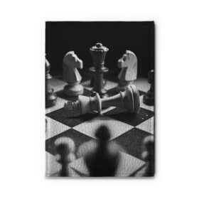 Обложка для автодокументов с принтом Шахматы в Новосибирске, натуральная кожа |  размер 19,9*13 см; внутри 4 больших “конверта” для документов и один маленький отдел — туда идеально встанут права | доска | игра | игровая | игры | конь | короли | король | ладья | логика | настольная | настольные | пешка | пешки | спорт | туча | ферзь | шахматный | шахматы