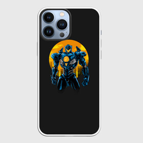 Чехол для iPhone 13 Pro Max с принтом Titan Avenger в Новосибирске,  |  | dark | drift | interface | kaiju | neural | pacific | rim | zone | дрифт | егер | егерь | зона | интерфейс | каидзю | кайдзю | нейронный | рубеж | темная | тихоокеанский