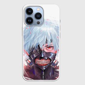 Чехол для iPhone 13 Pro с принтом Канеки Кен акварель в Новосибирске,  |  | anime | ghoul | manga | tokyo | tokyo ghoul | аниме | гуль | канеки | кровь | манга | токийский гуль | токио