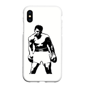 Чехол для iPhone XS Max матовый с принтом The Greatest (Muhammad Ali) в Новосибирске, Силикон | Область печати: задняя сторона чехла, без боковых панелей | Тематика изображения на принте: ali | clay | mohammed | али | боец | боксер | величайший | возможность | искусства | касиус | клей | личность | мозайка | мотивация | мохаммед | мухамед | перчатки | сила | слова | спорт | темный | узор