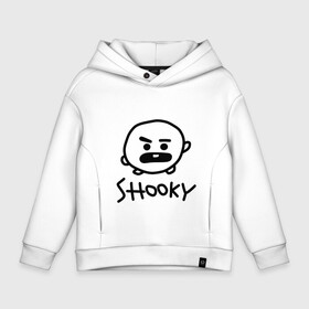 Детское худи Oversize хлопок с принтом SHOOKY | BTS в Новосибирске, френч-терри — 70% хлопок, 30% полиэстер. Мягкий теплый начес внутри —100% хлопок | боковые карманы, эластичные манжеты и нижняя кромка, капюшон на магнитной кнопке | army | bangtan boys | bt21 | bts | bts stickers | chimmy | cooky | k pop | koya | mang | monster | rap monster | rapmon | rj | rm | shooky | tata | van | бтс | ви | джей хоуп | джонгук | кейпоп | реп монстр | стикеры bts | сюга | чимин | чин