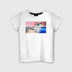 Детская футболка хлопок с принтом Бездарная Нана в Новосибирске, 100% хлопок | круглый вырез горловины, полуприлегающий силуэт, длина до линии бедер | anime | munou na nana | talentless nan | аниме | бездарная нана | гигук | кёя онодэра | маняме | нана хираги | нанао накаджима