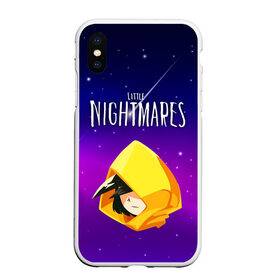 Чехол для iPhone XS Max матовый с принтом LITTLE NIGHTMARES в Новосибирске, Силикон | Область печати: задняя сторона чехла, без боковых панелей | little nightmares | little nightmares 2 | игра nightmares | монстры. | ужасы | учительница | хоррор