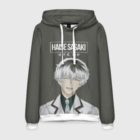 Мужская толстовка 3D с принтом HAISE SASAKE Tokyo Ghoul в Новосибирске, 100% полиэстер | двухслойный капюшон со шнурком для регулировки, мягкие манжеты на рукавах и по низу толстовки, спереди карман-кенгуру с мягким внутренним слоем. | anime | kaneki ken | tokyo ghoul | tokyo ghoul: re | аниме | анимэ | гули | джузо сузуя | канеки кен | кузен йошимура | наки | нишики нишио | ре | ренджи йомо | ризе камиширо | токийский гуль | тоука киришима | ута