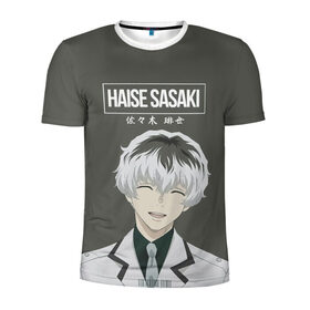 Мужская футболка 3D спортивная с принтом HAISE SASAKE Tokyo Ghoul в Новосибирске, 100% полиэстер с улучшенными характеристиками | приталенный силуэт, круглая горловина, широкие плечи, сужается к линии бедра | anime | kaneki ken | tokyo ghoul | tokyo ghoul: re | аниме | анимэ | гули | джузо сузуя | канеки кен | кузен йошимура | наки | нишики нишио | ре | ренджи йомо | ризе камиширо | токийский гуль | тоука киришима | ута