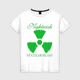 Женская футболка хлопок с принтом Nightwish Poster / Найтвиш (Z) в Новосибирске, 100% хлопок | прямой крой, круглый вырез горловины, длина до линии бедер, слегка спущенное плечо | music | night wish | nightwish | nuclear blast | rock | spinefarm | лого | музыка | найт виш | найтвиш | рок | симфоник метал | тарья турунен | флор янсен