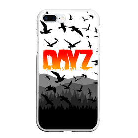 Чехол для iPhone 7Plus/8 Plus матовый с принтом DAYZ в Новосибирске, Силикон | Область печати: задняя сторона чехла, без боковых панелей | action | day z | dayz | dayz 2 | namalask | standalone. | выживание | дей зи | дейзи | игра | лес | намальск