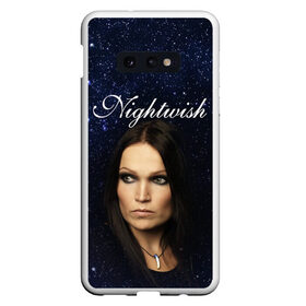 Чехол для Samsung S10E с принтом Nightwish | Tarja Turunen (Z) в Новосибирске, Силикон | Область печати: задняя сторона чехла, без боковых панелей | music | nightwish | nuclear blast | rock | spinefarm | tarja turunen | лого | музыка | найтвиш | рок | симфоник метал | тарья турунен | флор янсен