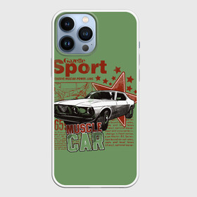 Чехол для iPhone 13 Pro Max с принтом Muscle car в Новосибирске,  |  | america | car | chevrolet impala | chevrolet nova | dodge challenger | muscle car | retro | sport | usa | vintage | автомобиль | америка | винтаж | додж челленджер | классика | корвет | масл кар | машина | ретро | спорт | спорт кар | 