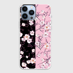 Чехол для iPhone 13 Pro Max с принтом САКУРА | SAKURA | ВИШНЯ в Новосибирске,  |  | chery | flowers | japan | roses | sakura | вишня | растения | розы | ромашка | сакура | тюльпаны | цветы | цветы сакуры | япония