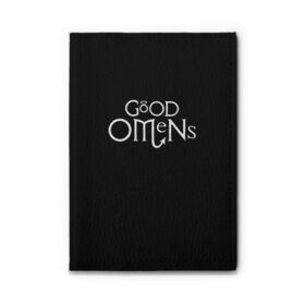 Обложка для автодокументов с принтом GOOD OMENS БЛАГИЕ ЗНАМЕНИЯ (КРЫЛЬЯ) в Новосибирске, натуральная кожа |  размер 19,9*13 см; внутри 4 больших “конверта” для документов и один маленький отдел — туда идеально встанут права | Тематика изображения на принте: good | omens | sheen | tennant | азирафель | ангел | благие знамения | емон | кроули | крылья | падший | теннант | шин