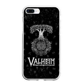 Чехол для iPhone 7Plus/8 Plus матовый с принтом Valheim Руны Иггдрасиль в Новосибирске, Силикон | Область печати: задняя сторона чехла, без боковых панелей | valheim | вальхейм | дерево | иггдрасиль | игдрасиль | игра | икдросиль | логотип игры | мировое древо | много рун | паттерн | руна | руны