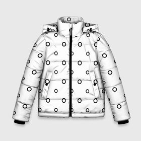 Зимняя куртка для мальчиков 3D с принтом Черно-белый узор в горошек в Новосибирске, ткань верха — 100% полиэстер; подклад — 100% полиэстер, утеплитель — 100% полиэстер | длина ниже бедра, удлиненная спинка, воротник стойка и отстегивающийся капюшон. Есть боковые карманы с листочкой на кнопках, утяжки по низу изделия и внутренний карман на молнии. 

Предусмотрены светоотражающий принт на спинке, радужный светоотражающий элемент на пуллере молнии и на резинке для утяжки | abstract | backdrop | background | circle | design | diagonal | dot | fabric | geometric | graphic | illustration | line | paper | pattern | print | rand | repeat | seamless | simple | texture | tile | vector | wallpaper | wave | white | бублики | кружочк
