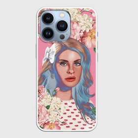 Чехол для iPhone 13 Pro с принтом Лана дел рей  в цветах в Новосибирске,  |  | lana del rey | music | лана дел рей | музыка | певица