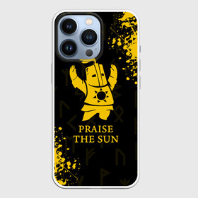 Чехол для iPhone 13 Pro с принтом DARK SOULS | ТЁМНЫЕ ДУШИ в Новосибирске,  |  | dark souls | game | knight | praise the sun | дарк соулс | игры | рыцарь | тёмные души
