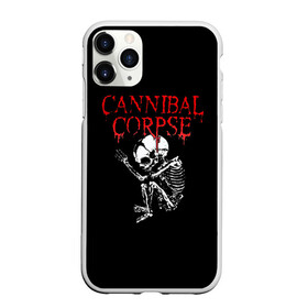 Чехол для iPhone 11 Pro матовый с принтом Cannibal Corpse | 1 в Новосибирске, Силикон |  | Тематика изображения на принте: band | cannibal corpse | metal | music | rock | атрибутика | группа | метал | музыка | рок