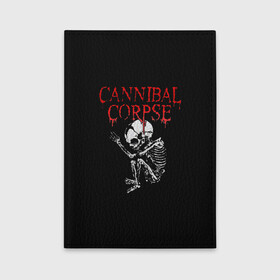 Обложка для автодокументов с принтом Cannibal Corpse | 1 в Новосибирске, натуральная кожа |  размер 19,9*13 см; внутри 4 больших “конверта” для документов и один маленький отдел — туда идеально встанут права | band | cannibal corpse | metal | music | rock | атрибутика | группа | метал | музыка | рок