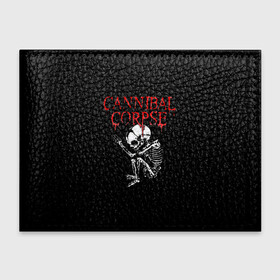 Обложка для студенческого билета с принтом Cannibal Corpse | 1 в Новосибирске, натуральная кожа | Размер: 11*8 см; Печать на всей внешней стороне | band | cannibal corpse | metal | music | rock | атрибутика | группа | метал | музыка | рок